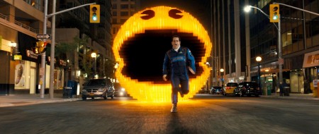Just imagine Pac Man as the general public and this scene's a whole lot funnier. 